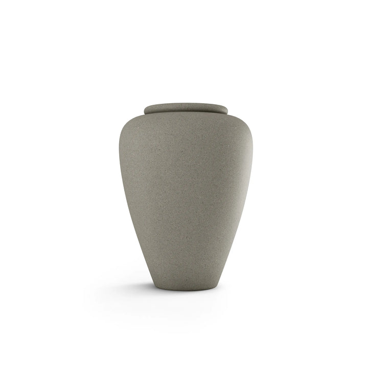 Staccato Large Planter Tall Planter 36" H x 14" W Sage
