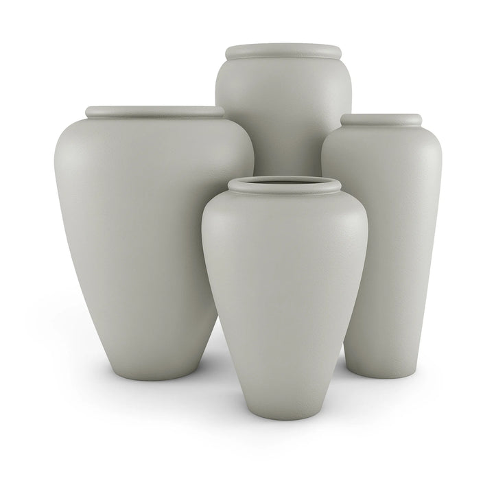Staccato Large Planter Tall Planter 36" H x 14" W Sand