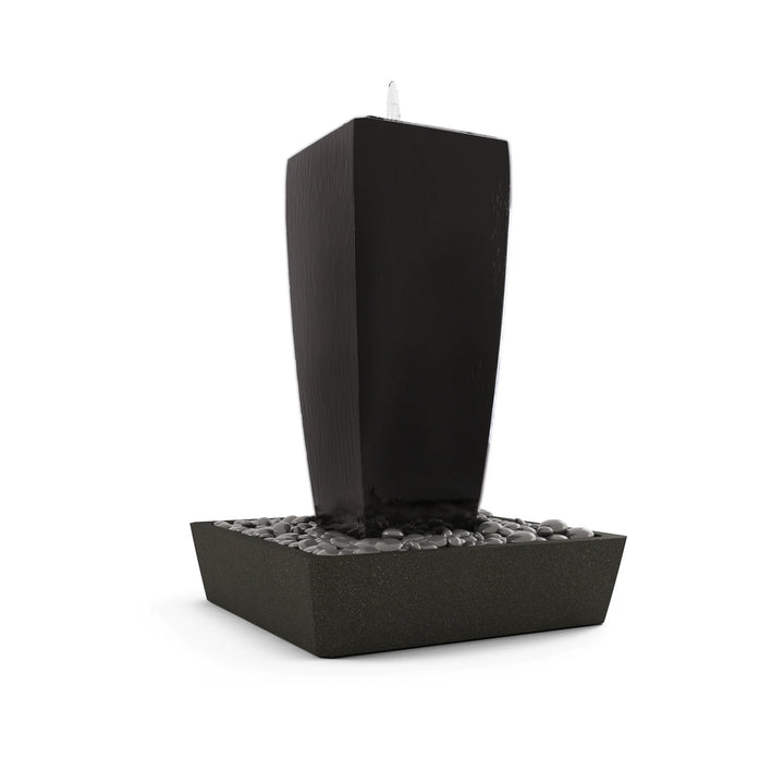 Vasa 52in StoneCast Fountain Set Graphite